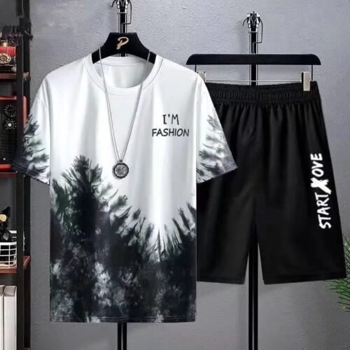 T-Shirt And Pant Combo Set ss-39