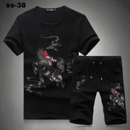 Stylish t-shirt & 2 quarter pant combo ss-38