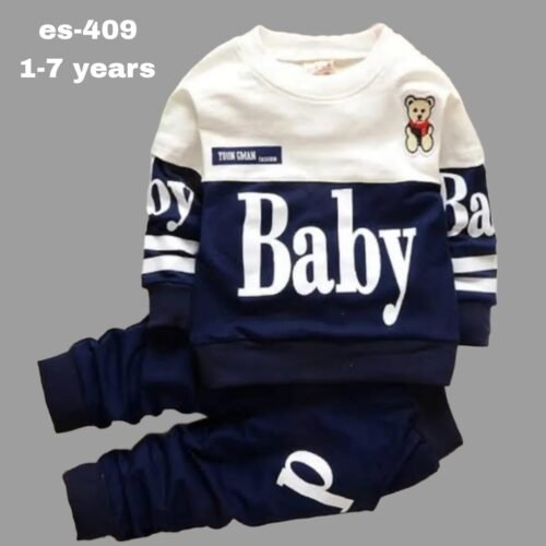 Stylish full sleeve t-shirt and pant combo for winter Es-409